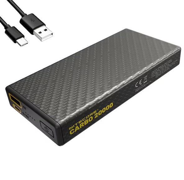 Nitecore Carbo 20000 mAh, 74Wh - Schwarz