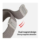 Dux Ducis Mixture Pro Armband für Apple Watch Series 42 mm, 44 mm, 45 mm, 49 mm Nylon – Braun