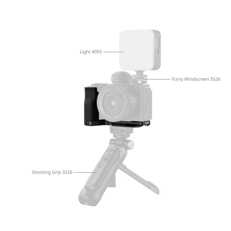 SmallRig L-Winkelplatte mit Griff für Sony ZV-E10 II 4778