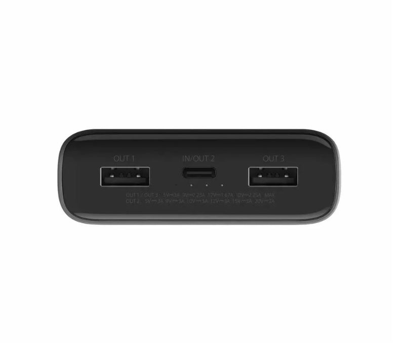 Xiaomi Mi Power Bank 20000 mAh, 50W, 74Wh - Schwarz