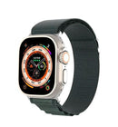 Dux Ducis Sports Buckle Armband für Apple Watch Series 45 mm, 44 mm, 42 mm, 49 mm Nylon – Grün