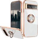 Luxus Silikone Schockfeste Hülle Case für Google Pixel 7A - Weiß