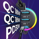 Joyroom Car Wireless FM Transmitter Silber (JR-CL18)