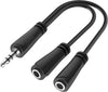 Hama 3,5-mm-Klinke-Adapter, Splitter