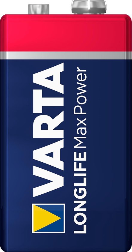 VARTA Max Power 6LR61/9V 4722 Alkalibatterie (Max Tech) – (1 Stück)