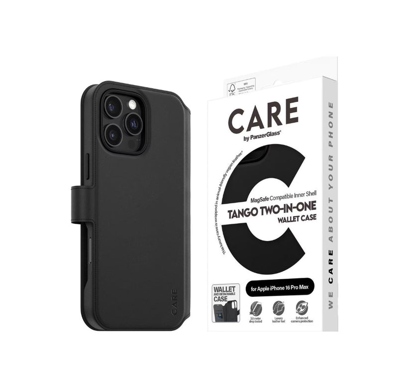 PanzerGlass CARE Tango Zwei-in-Eins Wallet Case für iPhone 16 Pro Max