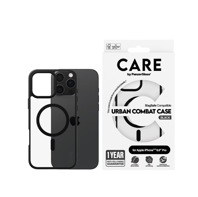 PanzerGlass CARE Urban Combat Case für iPhone 16 Pro Max