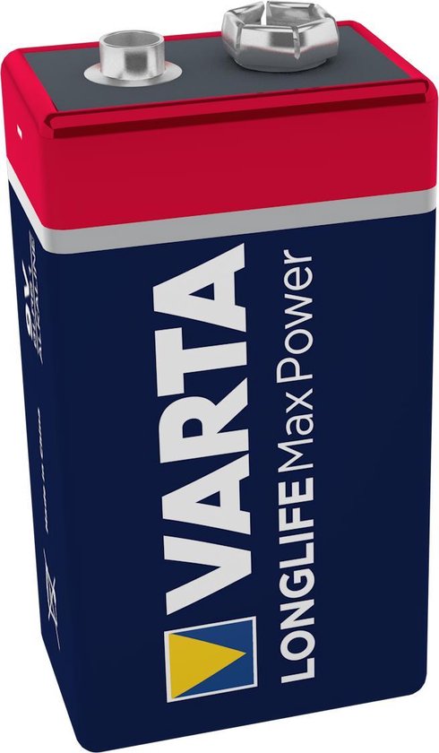 VARTA Max Power 6LR61/9V 4722 Alkalibatterie (Max Tech) – (1 Stück)