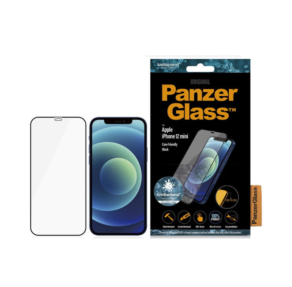 PanzerGlass Edge-to-Edge Screen Protector (1 Stück), iPhone 12 mini