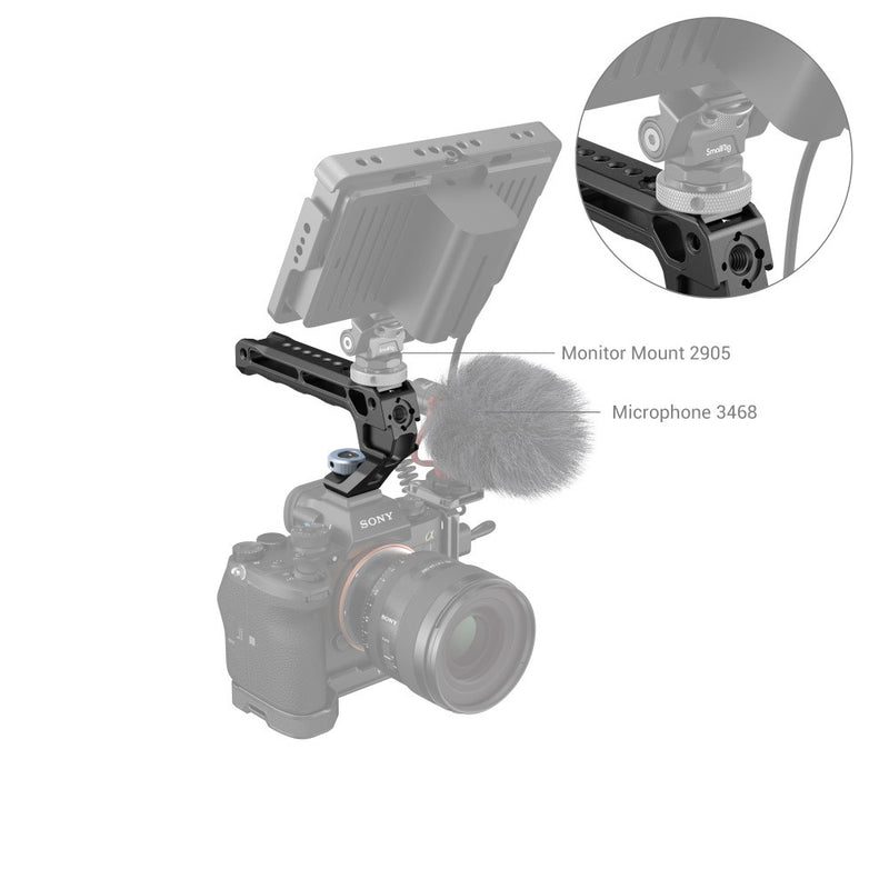 SmallRig Lite Top Handle mit Cold Shoe Halterung