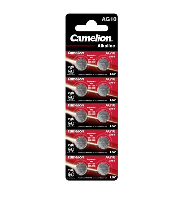 CAMELION AG10 LR1130 389/189 – (10 Stk.)