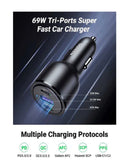 UGREEN USB-C 7-in-1 Hub CD239 mit HDMI & SD – Schwarz