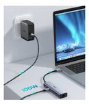 UGREEN USB-C Hub Adapter mit 5 Anschlüssen, PD & HDMI – Silber