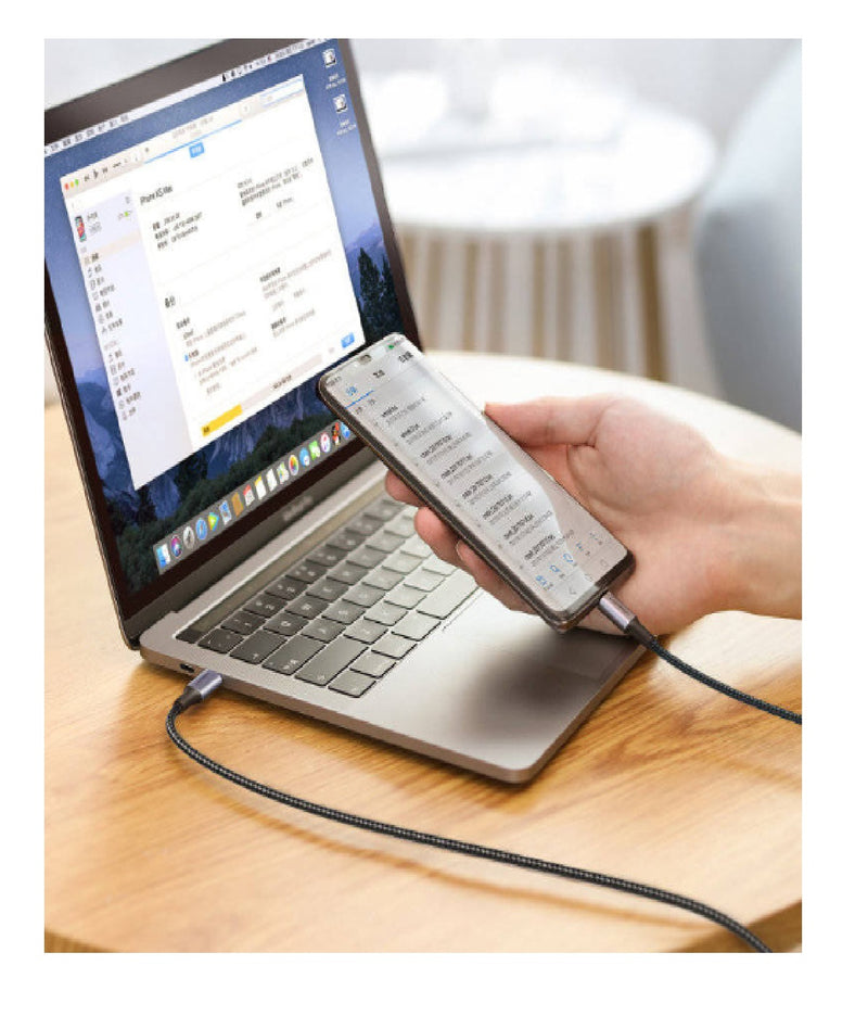 UGREEN USB-C auf USB-C Kabel US316 100W PD 3 m – Schwarz