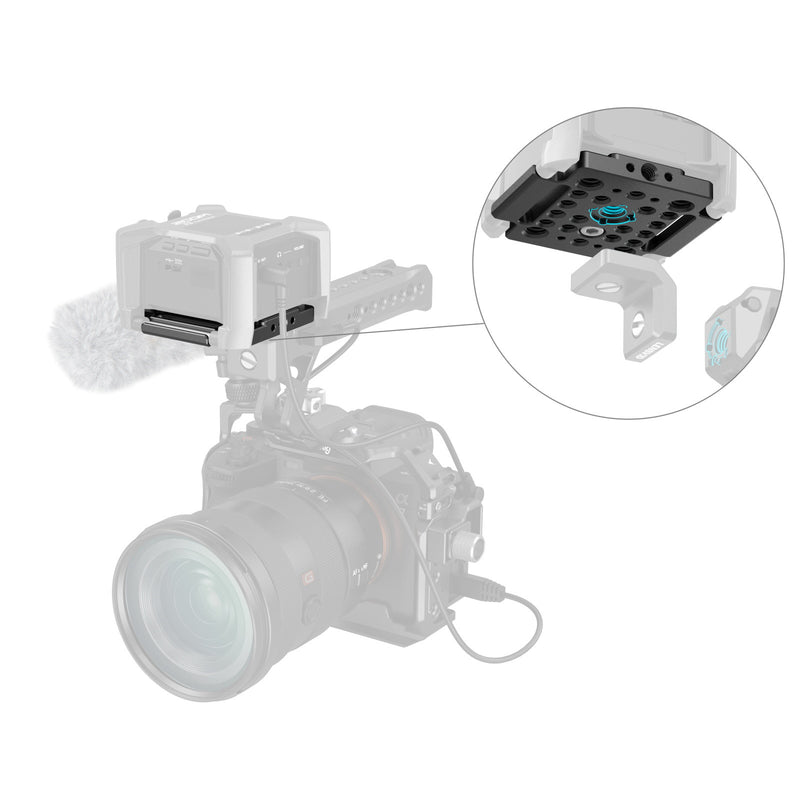 SmallRig Montageplatte für Zoom F3 – MD4883