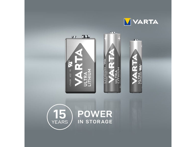 VARTA Ultra Lithium 6103 AAA - (4 Stück)