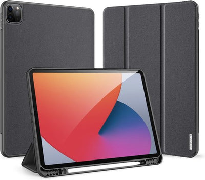Dux Ducis Domo Tri-Fold Smart Case für Apple iPad Pro 12.9 (2020/2021/2022) – Schwarz