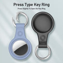 Dux Ducis Hülle (TPU / 4er Pack) Apple AirTag Schwarz+Blau+Grün+Pink