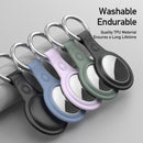 Dux Ducis Hülle (TPU / 4er Pack) Apple AirTag Schwarz+Blau+Grün+Pink