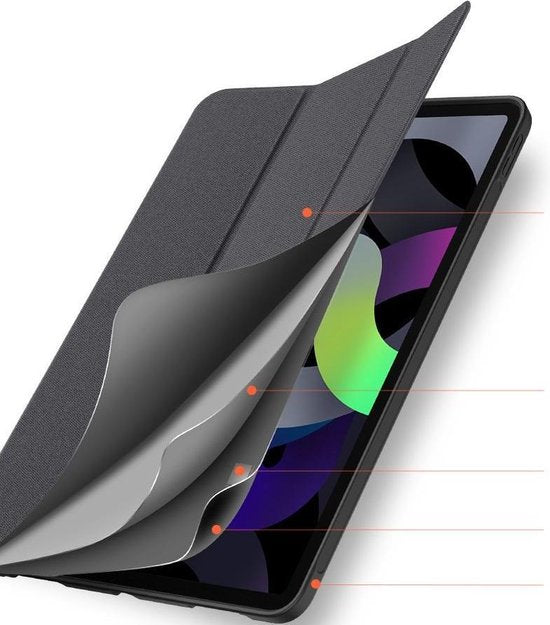 Dux Ducis Tri-Fold Smart Case für Apple iPad Air 4/5 10.9 – Schwarz