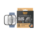PanzerGlass Vollkörper-Uhrenschutz mit D3O Schwarz (1 Stück), Apple Watch Series 9 (41mm)
