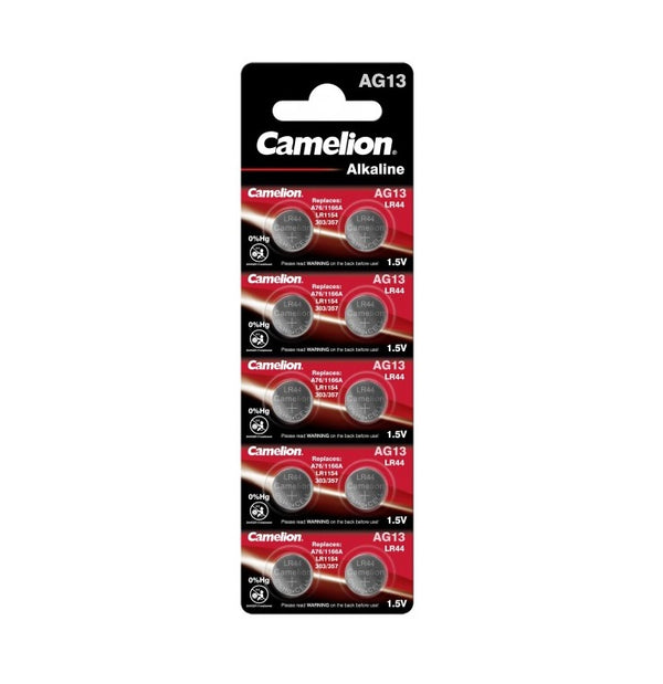 CAMELION AG13 LR44 357 – (10 Stk.)