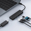 SiGN 5-in-1 USB-C-Adapter HDMI 4K MicroSD, max. 15 W, 5 V, 3 A – Schwarz