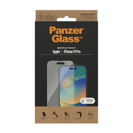 PanzerGlass Classic Fit 1 Stück, iPhone 14 Pro