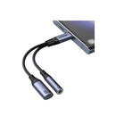 Joyroom USB-C auf USB-C + 3.5mm Audioadapter (SY-C02)