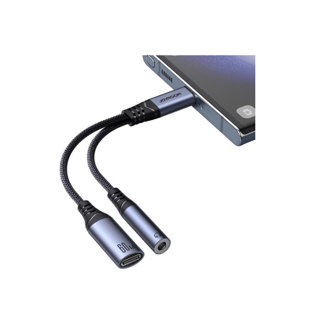 Joyroom USB-C auf USB-C + 3.5mm Audioadapter (SY-C02)