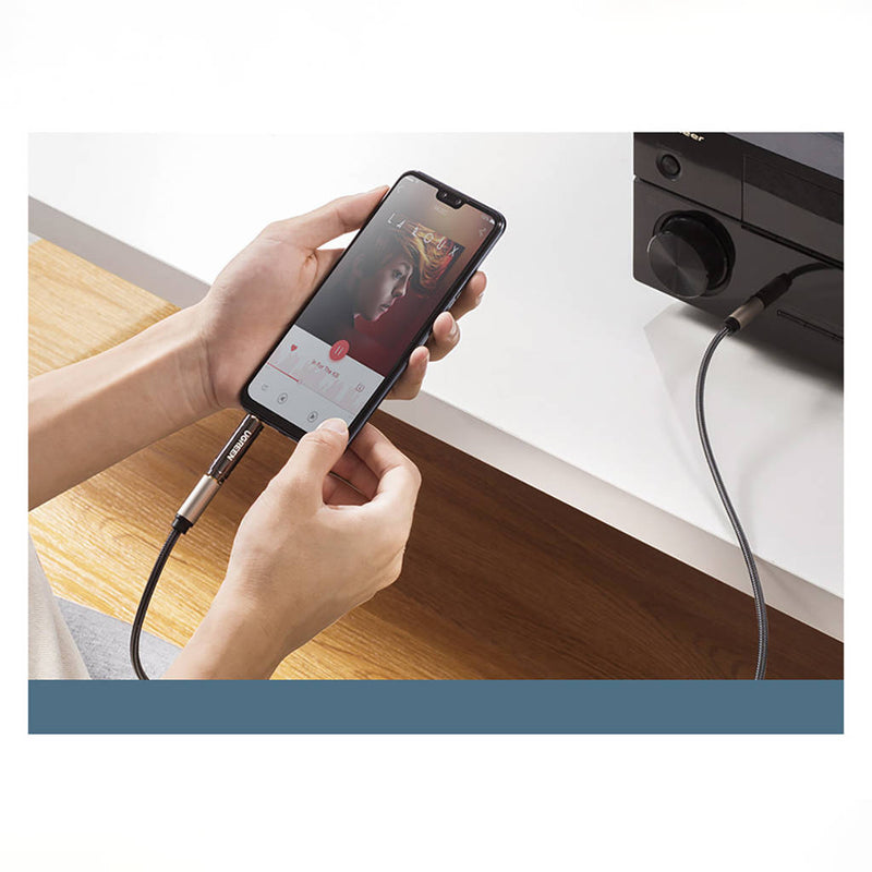 UGREEN 3,5mm auf 6,3mm Klinkenadapter – Schwarz