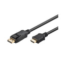 Goobay DisplayPort-zu-HDMI-Kabel 1 m, DP 1.4