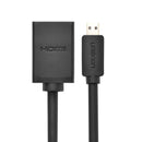 UGREEN Micro HDMI auf HDMI Adapter 10 cm (Typ D auf A) – Schwarz