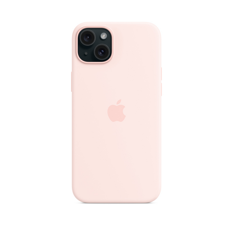 iPhone 15 Plus Apple Silikonhülle mit MagSafe MT143ZM/A - Pink