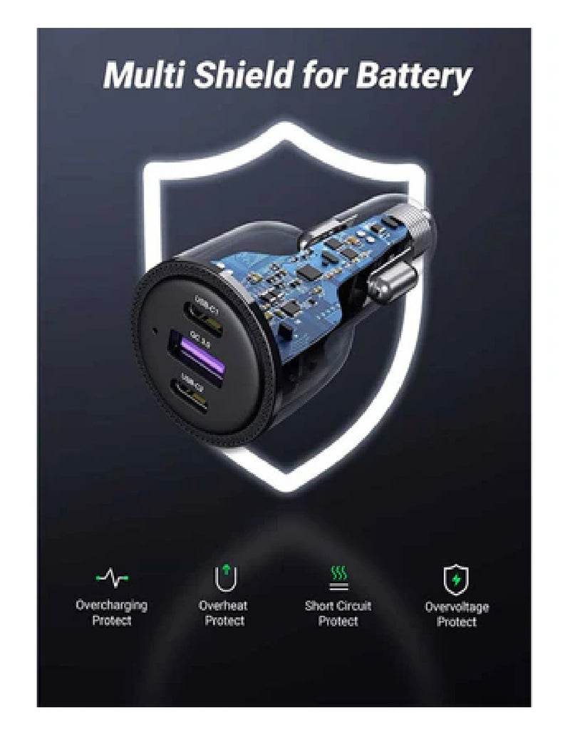 UGREEN USB-C 7-in-1 Hub CD239 mit HDMI & SD – Schwarz