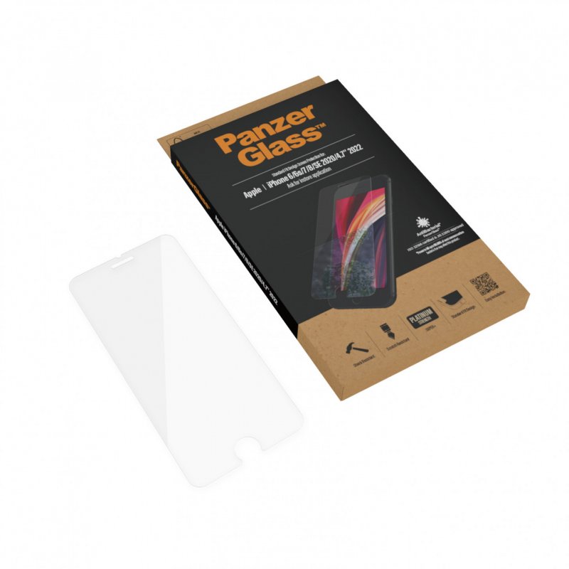 PanzerGlass Standard Fit 1 Stück, iPhone 7, iPhone 8, iPhone 6, iPhone 6s