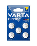VARTA Electronics CR2016 87 mAh - (5 Stück)
