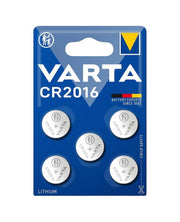 VARTA Electronics CR2016 87 mAh - (5 Stück)