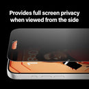 PanzerGlass Privacy Displayschutzfolie Ultra-Wide Fit (1 Stück), iPhone 15 Pro