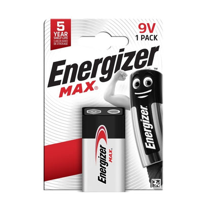 ENERGIZER Max 6LR61 9V – (1 Stk.)