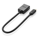 UGREEN Micro HDMI auf HDMI Adapter 10 cm (Typ D auf A) – Schwarz