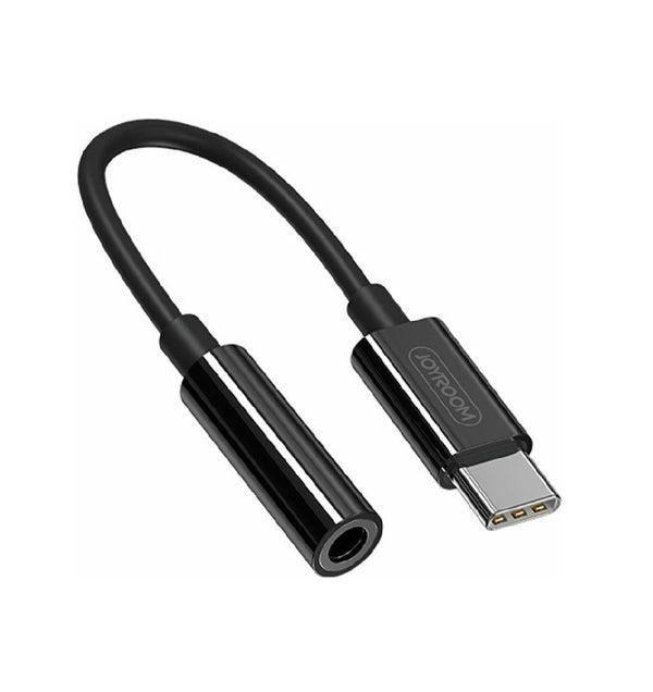 Joyroom SH-C1 USB Typ-C, 3,5-mm-Buchse – Schwarz (SH-C1)