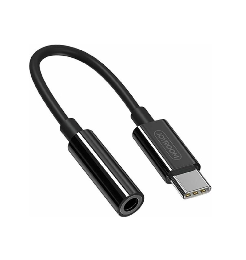 Joyroom SH-C1 USB Typ-C, 3,5-mm-Buchse – Schwarz (SH-C1)