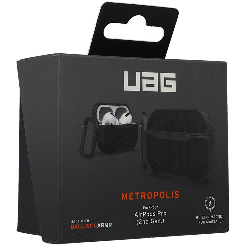 UAG Metropolis Hülle für Apple AirPods Pro 2. Generation - Schwarz