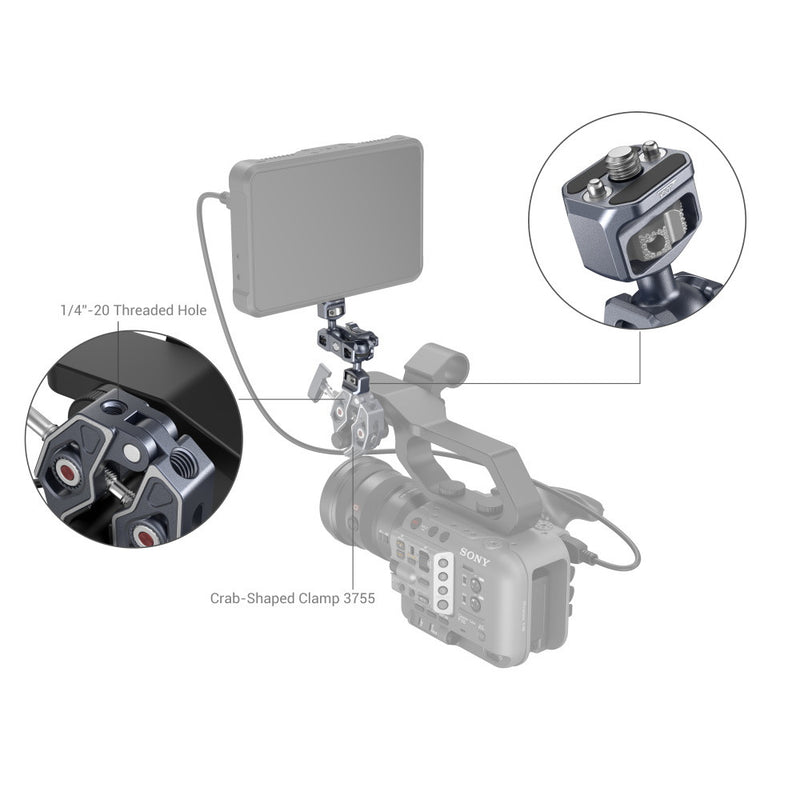 SmallRig Magic Arm mit zwei Kugelköpfen