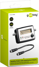 Goobay Satellitenfinder Messgerät - Schwarz