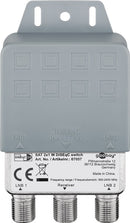 Goobay DiSEqC Schalter 2x1 - Silber