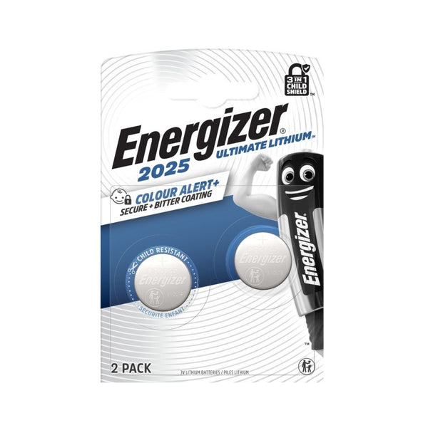 ENERGIZER Ultimate Lithium CR2025 – (2 Stk.)