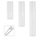 Hama PVC-Kabelkanal, halbrunder Kanal, 1000 mm