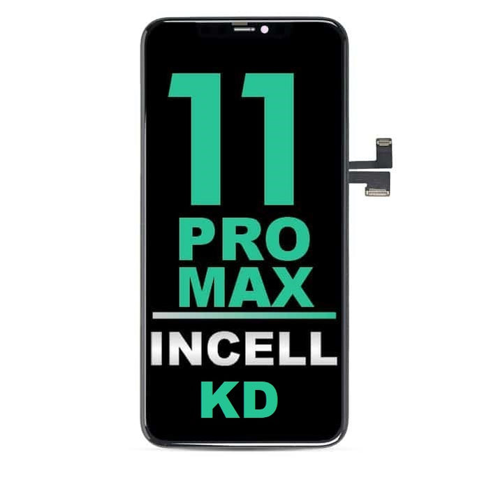 Display IPhone 11 Pro Max LCD InCell Nero, Kit Ricambio Touch Screen Con Strumenti